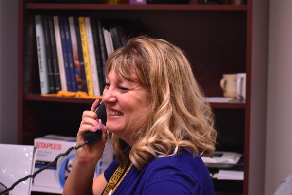 Michelle Lynn is the first friendly face students are likely to see when entering the guidance office. She handles emails to parents, enrolling students, and answering questions regarding the children at Mooresville High School.