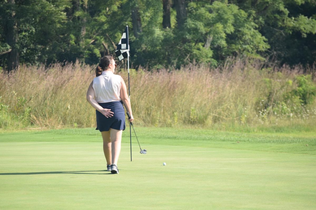 Junior Vivian Lahey I dont plan on going pro but it is a sport I do enjoy playing. Vivian explains how she doesnt plan on becoming professional but she enjoys playing the sport as a whole.