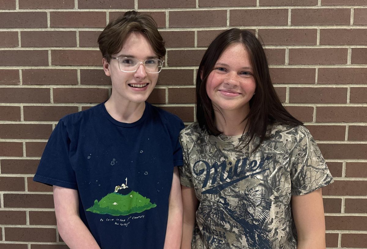 Juniors Connor O'Hanlon and Faith Lawson will be traveling to France this Summer. 
