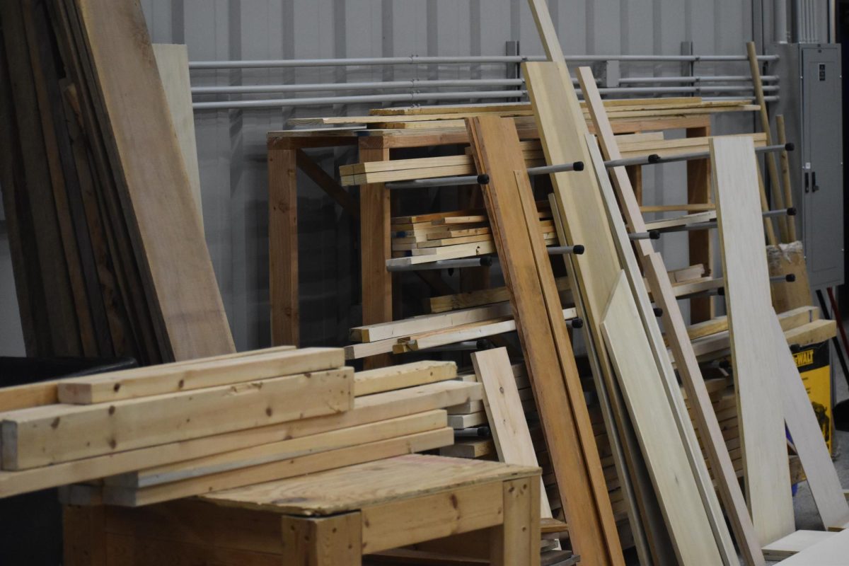 This may seem like some simple wood, but it embodies the start of a new chapter for Agriculture and Construction classes. In the past, students and teachers alike, including Senior Aiden Greene, were using outdated equipment and smaller spaces in order to teach these classes that require precision, and moving large materials like these boards. “Getting larger materials through the area is a lot easier,” Greene said.
